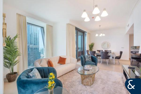 Burj and Fountain View | Furnished | Vacant